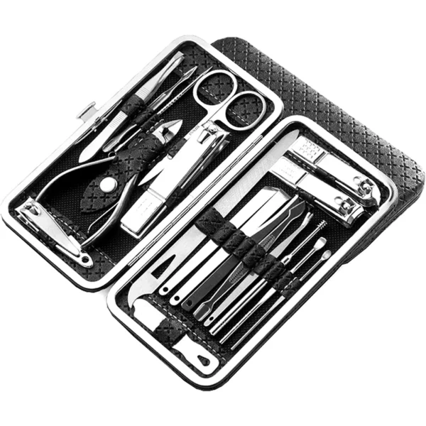 19 Pieces Manicure Set – مجموعة أدوات العناية بالأظافر 19 قطعة