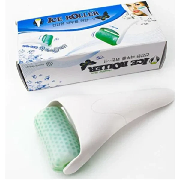 Ice Roller JGX-8042 – جهاز تدليك ثلجي 2 في 1 للعناية بالبشرة وتقليل انتفاخ العينين