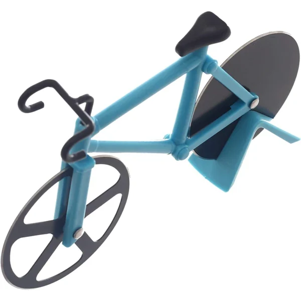 Pizza Cutter With Plastic Body Bicycle Shape
