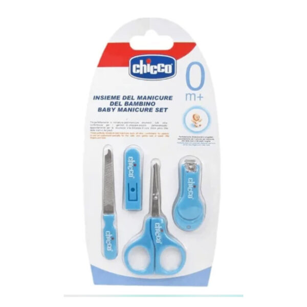 Chicco Baby Grooming Set consisting of scissors, clippers, and fileHigh-copy product with the highest specificationsMade of child-safe materials BPA free