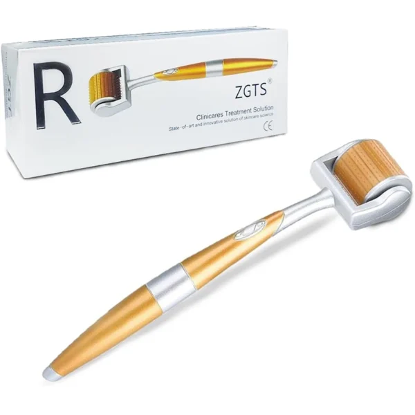 ZGTS Derma Roller – جهاز ديرما رولر للعناية بالبشرة، اللحية، ونمو الشعر