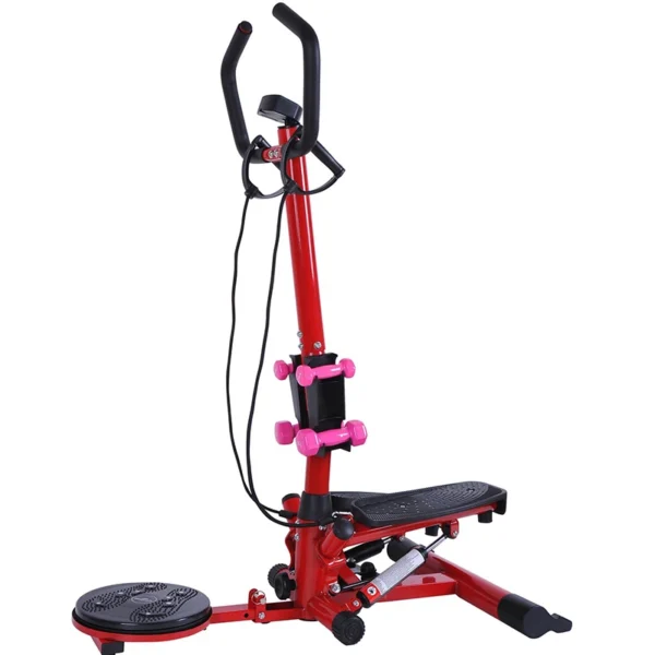 Soozier Aerobic Waist Twister/Stepper Fitness Machine w/Dumbbells
Spinner With Twister