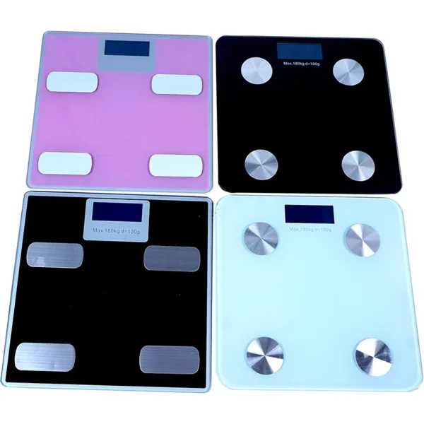 Bluetooth Smart Electronic Scale – ميزان إلكتروني ذكي لقياس نسبة الدهون، متصل بتطبيق الهاتف