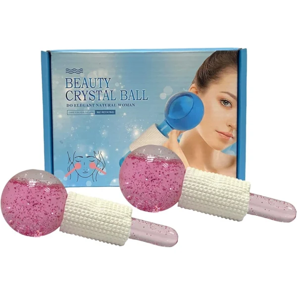 Beauty Crystal Ball Facial Roller & Massager