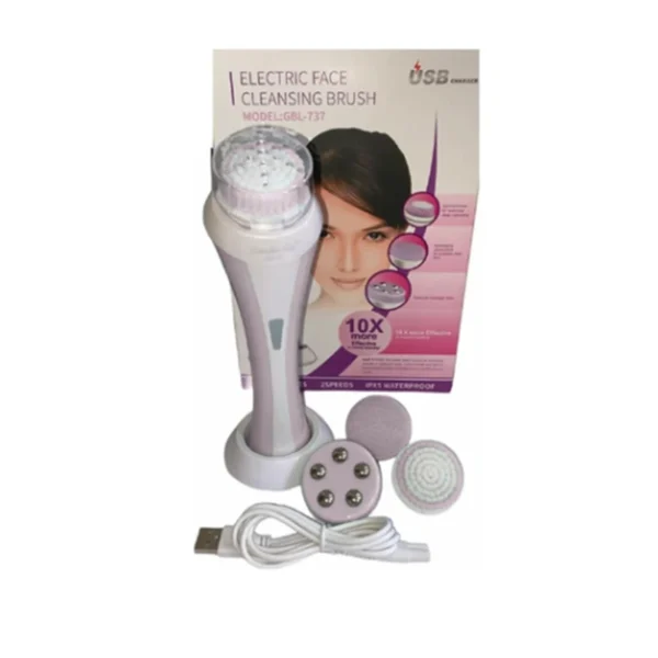Rechargeable 3 in 1 Electric Facial Cleansing Brush GBL-737