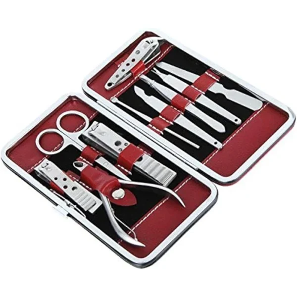 10 Pieces Manicure Set – مجموعة أدوات العناية بالأظافر 10 قطع