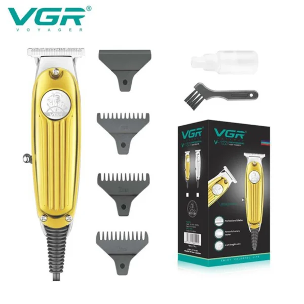 VGR V-122 Professional Hair Trimmer Metal Housing Corded