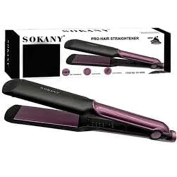 Sokany SY-6505 – مكواة فرد الشعر الاحترافية - سيراميك