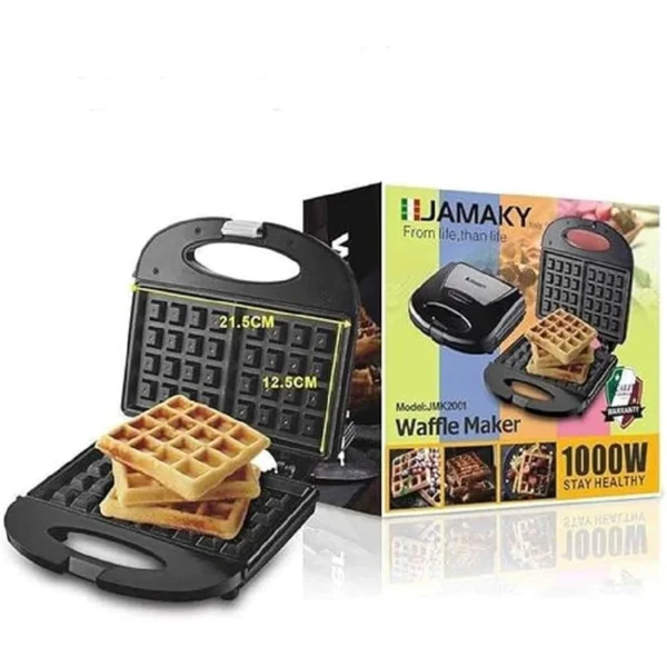 Jamaky Waffle Maker 1000W 
JMK2001