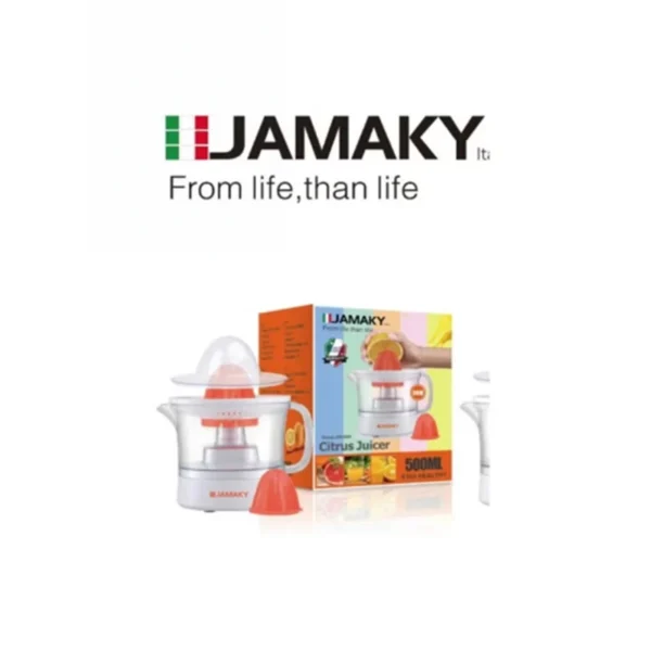 Jamaky Electric Orange Juicer, 500ML, 50W
JMK4001