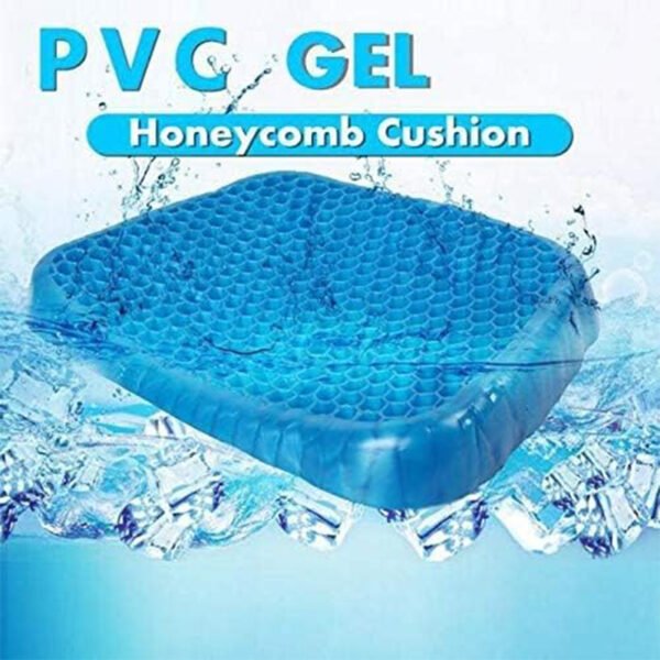 Egg sitter silicone gel cushion, honeycomb summer ice cool chair cushion coccyx protect pillow pad, gel seat mat