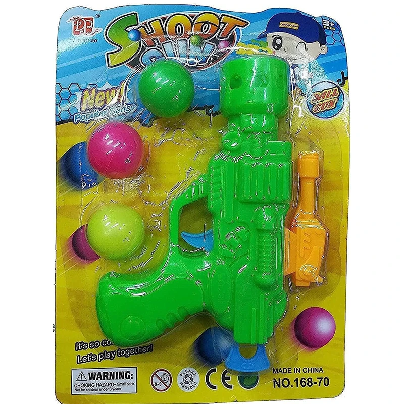 Toy Target Games - Shoot Gun Assorted Colors