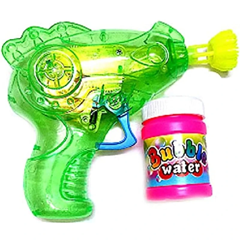 Bubble Gun Toy for Kids with LED Light - Multi Color