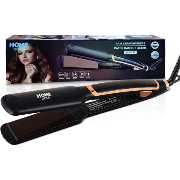 Home Gold Hair Straightener HG-380