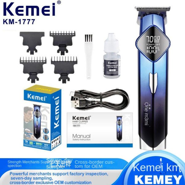Kemei Rechargeable Hair Clipper KM-1777