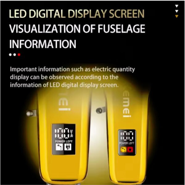 Kemei Rechargeable Hair Clipper & Trimmer Set KM-8501