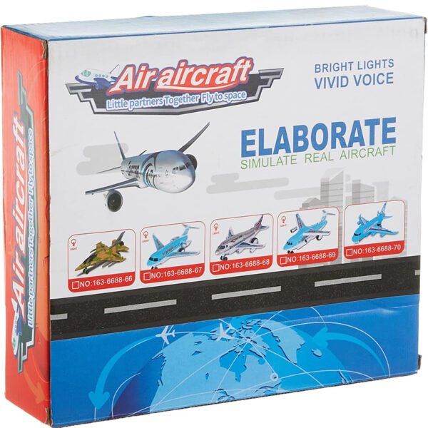 Air Airbus A380 With Remote Control Airliner Plane for Unisex - White