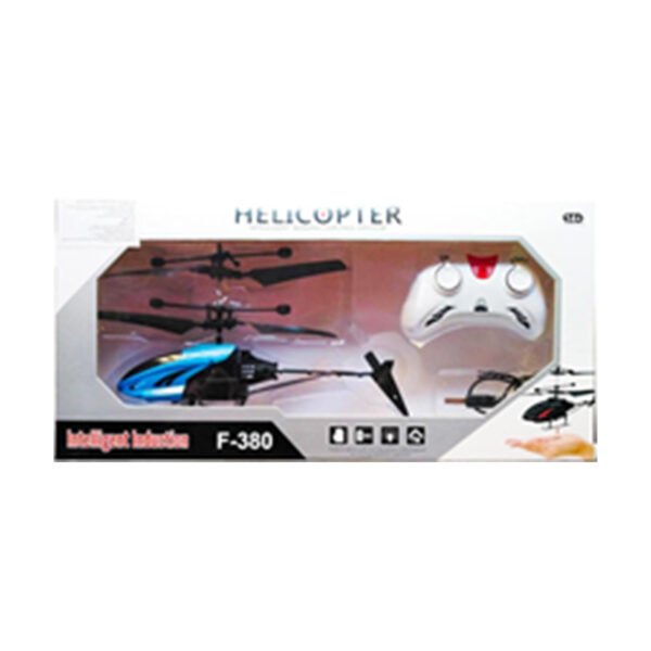 Sensor Airplane with remote charging battery Blue