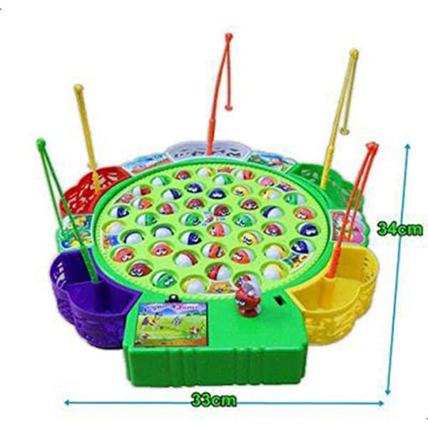 لعبة صيد السمك للأطفال، 45 سمكة، 5 لاعبين