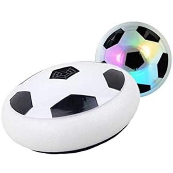 1Piece Air Power Soccer Ball Disc Indoor Football Toy Multi-surface Hovering and Gliding Toy