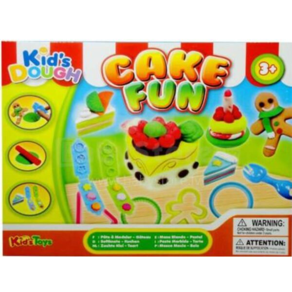 لعبة متعة الكيك للأطفال - للجنسين - متعدد الألوان