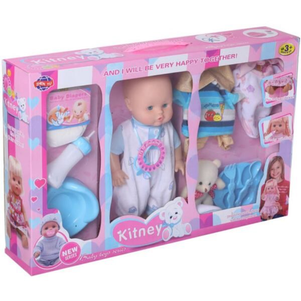 Kitney Doll Set Toy for Girls, Multi Color
