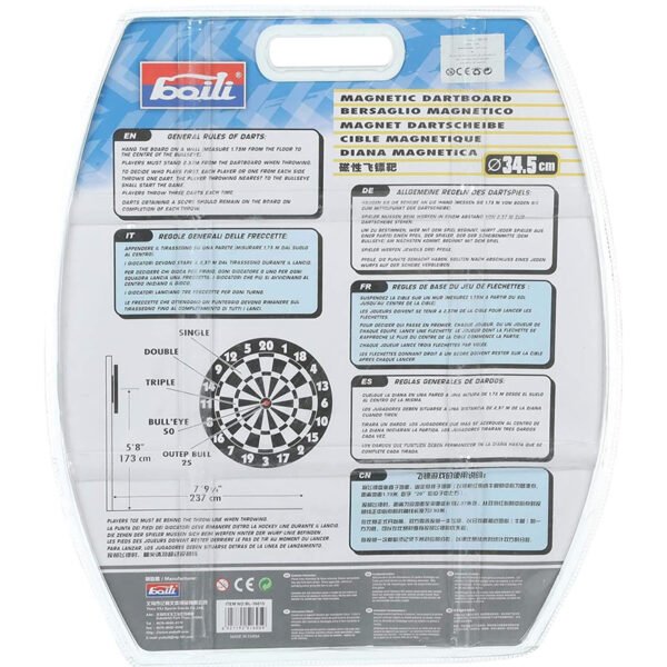 Magnetic Dart Game Toy for Kids, Multi Color