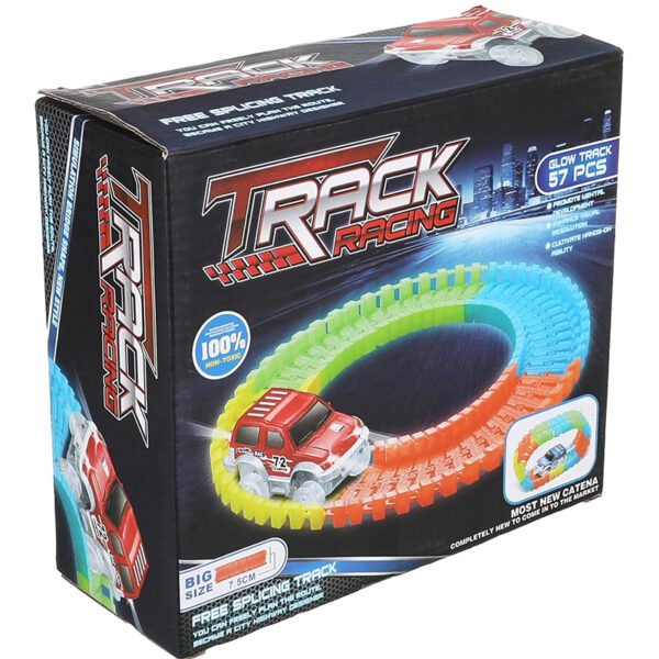 8001 Track Racing Free Splicing Track For Unisex, Multi Color