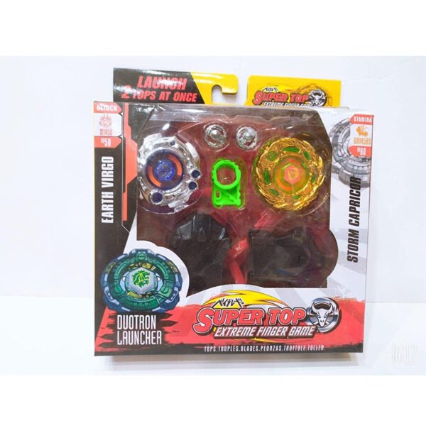 Beyblade GB145BS Duotron Launcher Toy With 7 pcs For Boys- Multi Color