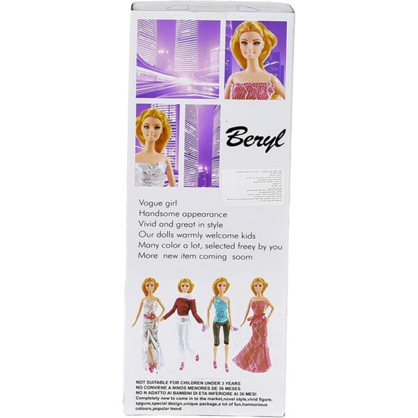 Q05-740 Fashion Show Doll Toy For Girls 30 cm - Blue