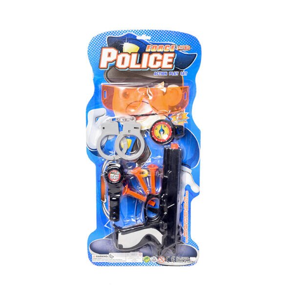 Police Set Toy For Boys - Black
R03-050