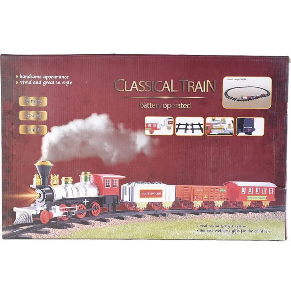 Classical Train Toy With 22 pcs For Boys - Multi Color