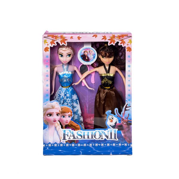 2812 Fashion show series Toy With 4 Pieces 30 cm For Girls - Multicolor