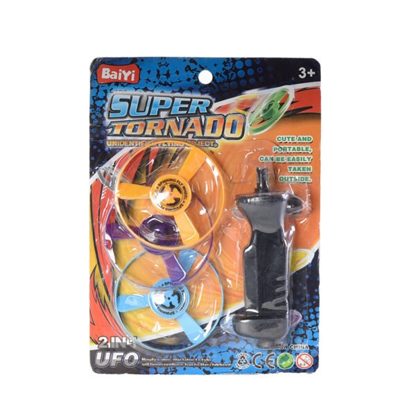 Baiyi Super Tornado Toy With 4 Pcs For Boys - Multi Color